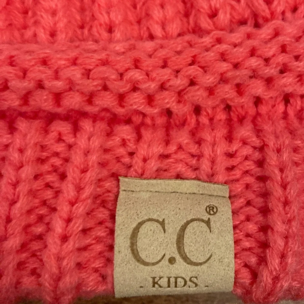 C.C pink knit